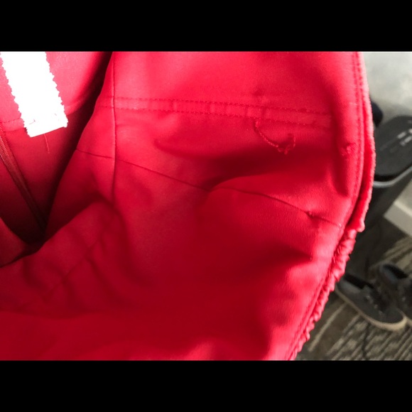 Strapless Silk Designer gown w shawl - Picture 5 of 10